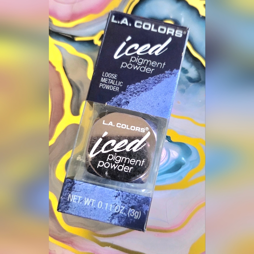 L.A. Colors Iced Pigment Powder In Gleam BNIB